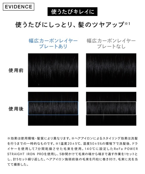 ReFa（リファ）の「リファ パワーストレートアイロン プロ（美容器具・レディース・アイボリー/ブラック/ホワイト・FREE）」の11枚目の写真
