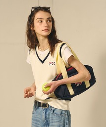 (FILAⅹROSEBUD)V-NECK VEST