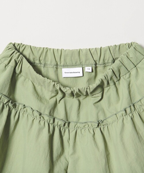 green label relaxing(グリーンレーベルリラクシング)の「【スタメンシリーズ】タッサーフリルキュロット / キッズ 100cm-160cm(その他パンツ・キッズ・ダークグレー/ライラック/ターコイズブルー系・140cm/100cm/110cm/160cm/120cm/130cm/150cm)」の13枚目の写真
