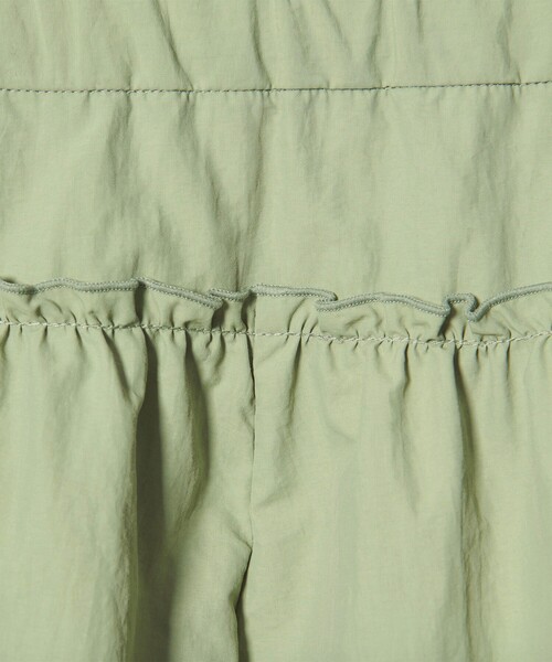 green label relaxing(グリーンレーベルリラクシング)の「【スタメンシリーズ】タッサーフリルキュロット / キッズ 100cm-160cm(その他パンツ・キッズ・ダークグレー/ライラック/ターコイズブルー系・140cm/100cm/110cm/160cm/120cm/130cm/150cm)」の14枚目の写真