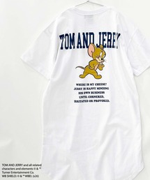 TOM&JERRY（トムアンドジェリー）の「TOM&JERRY 半袖ワンピース トム＆ジェリー（ワンピース）」