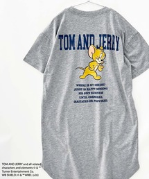TOM&JERRY（トムアンドジェリー）の「TOM&JERRY 半袖ワンピース トム＆ジェリー（ワンピース）」