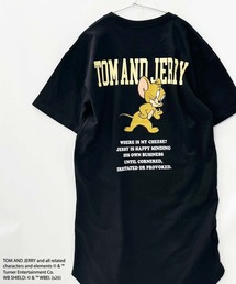 TOM&JERRY（トムアンドジェリー）の「TOM&JERRY 半袖ワンピース トム＆ジェリー（ワンピース）」