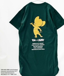 TOM&JERRY（トムアンドジェリー）の「TOM&JERRY 半袖ワンピース トム＆ジェリー（ワンピース）」