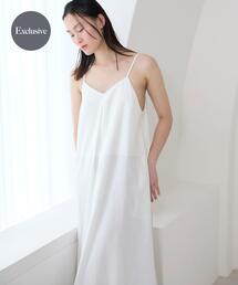 THE GOODLAND MARKET | 『別注』MIDIUMISOLID×THE GOODLAND MARKET LINEN camisole onepiece(ワンピース)