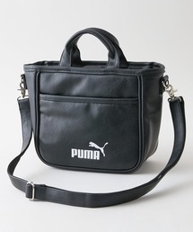 LB/S （エルビーエス）の「【PUMA/プーマ】【PUレザー 高見え】ビンテージPUミニトートバッグ レトロ ストリート y2k スポーツミックス 古着風 おしゃれ（トートバッグ）」