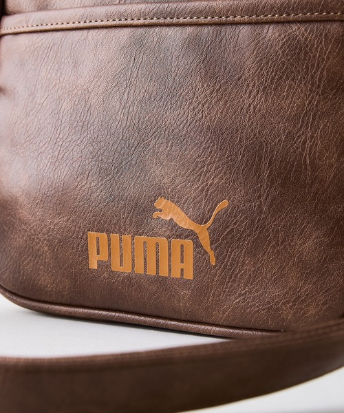PUMA(プーマ)の「【PUMA/プーマ】【PUレザー 高見え】ビンテージPUミニトートバッグ レトロ ストリート y2k スポーツミックス 古着風 おしゃれ(トートバッグ・メンズ・ホワイト/ブラック/ブラウン・FREE)」の7枚目の写真
