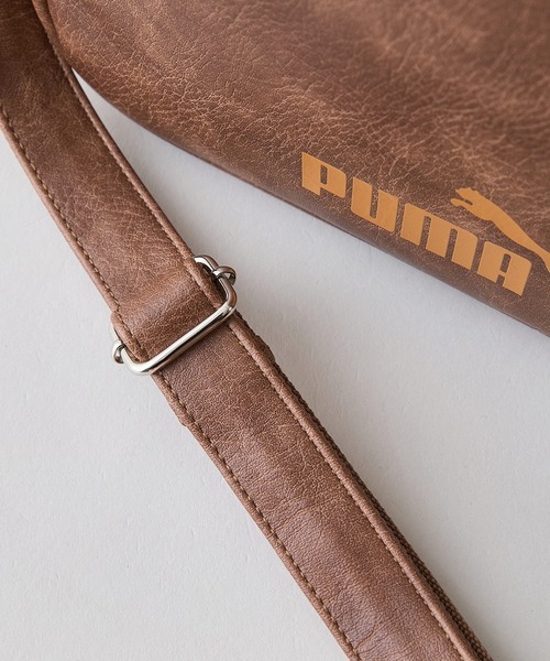 PUMA(プーマ)の「【PUMA/プーマ】【PUレザー 高見え】ビンテージPUミニトートバッグ レトロ ストリート y2k スポーツミックス 古着風 おしゃれ(トートバッグ・メンズ・ホワイト/ブラック/ブラウン・FREE)」の10枚目の写真