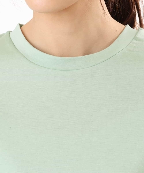 MK MICHEL KLEIN（エムケーミッシェルクラン）の「[洗える]シアー切替えランタンスリーブカットソー（Tシャツ/カットソー・レディース・ホワイト/ミント/ベージュ/ブラック/ブルー/カーキ系・38）」の17枚目の写真