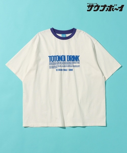 サウナボーイ(サウナボーイ)の「【サウナ×○○=ととのう】アフターサウナTシャツ(Tシャツ/カットソー・レディース・オフホワイト/ライトグレー/チャコール/イエロー・LARGE/MEDIUM)」の2枚目の写真