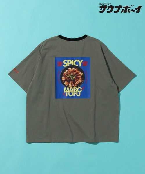サウナボーイ(サウナボーイ)の「【サウナ×○○=ととのう】アフターサウナTシャツ(Tシャツ/カットソー・レディース・オフホワイト/ライトグレー/チャコール/イエロー・LARGE/MEDIUM)」の3枚目の写真