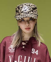 X-girl | LOGO MARK EMBROIDERED FLAT BRIM CAP(キャップ)