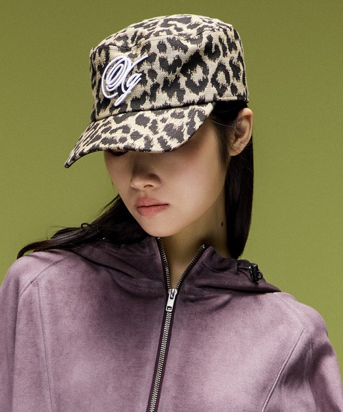 X-girl(エックスガール)の「LOGO MARK EMBROIDERED FLAT BRIM CAP(キャップ・レディース・ベージュ/ブラック・ONE SIZE)」の16枚目の写真