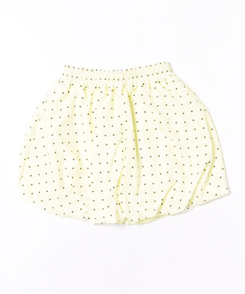Nia（ニア）の「Nia(ニア)/【インナーパンツ付き】ドット柄バルーンミニスカート（スカート・レディース・アイボリー/ブラック・FREE）」の10枚目の写真