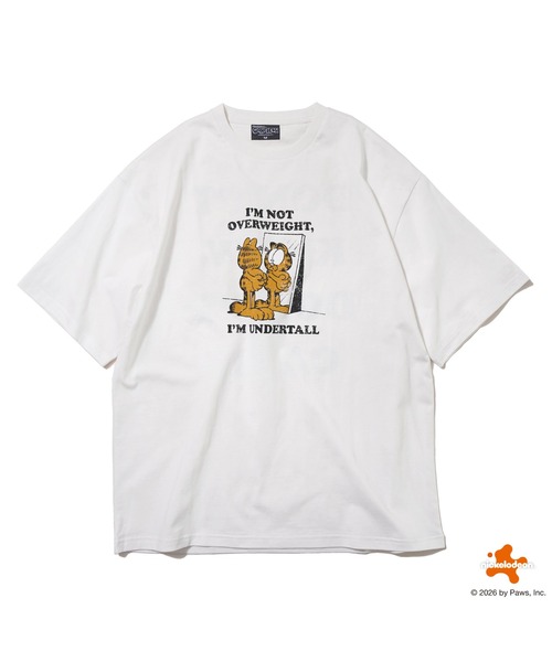 BENCH'S SELECT(ベンチセレクト)の「【GARFIELD】ガーフィールド グラフィックT 半袖 ユニセックス(Tシャツ/カットソー・メンズ・ブラック/ホワイト・LARGE/MEDIUM/SMALL)」の6枚目の写真