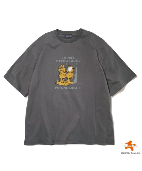 BENCH'S SELECT(ベンチセレクト)の「【GARFIELD】ガーフィールド グラフィックT 半袖 ユニセックス(Tシャツ/カットソー・メンズ・ブラック/ホワイト・LARGE/MEDIUM/SMALL)」の7枚目の写真