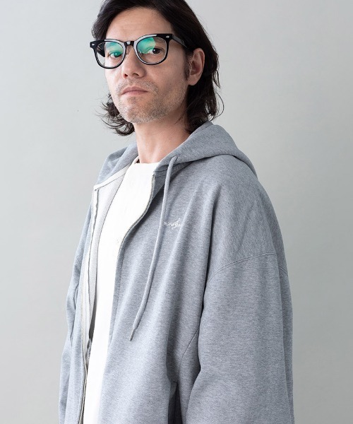 EGO TRIPPING（エゴトリッピング）の「mpa4137- EGO×PROPA MOLD-SWEATPARKA ジップパーカー(P66702)（パーカー・メンズ・チャコール/杢グレー・46/48）」の3枚目の写真