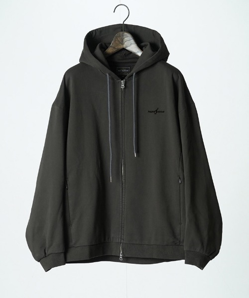 EGO TRIPPING（エゴトリッピング）の「mpa4137- EGO×PROPA MOLD-SWEATPARKA ジップパーカー(P66702)（パーカー・メンズ・チャコール/杢グレー・46/48）」の4枚目の写真
