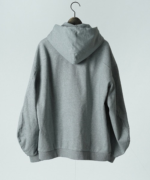EGO TRIPPING（エゴトリッピング）の「mpa4137- EGO×PROPA MOLD-SWEATPARKA ジップパーカー(P66702)（パーカー・メンズ・チャコール/杢グレー・46/48）」の7枚目の写真