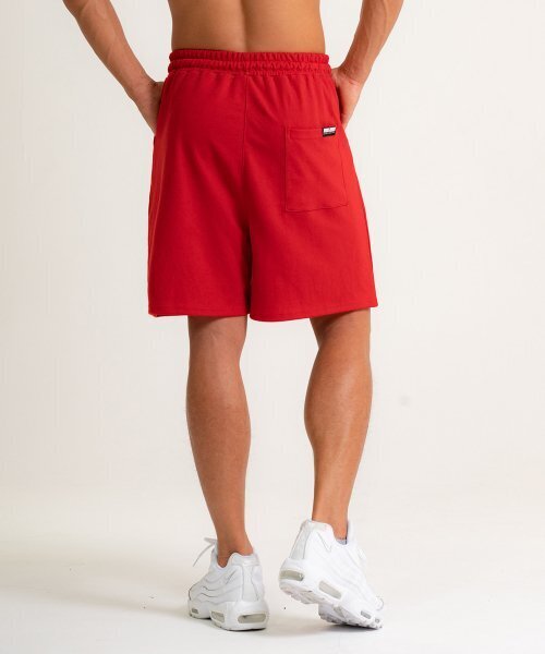 PHYSICAL GARMENTS（フィジカルガーメンツ）の「P1148 ワイドハーフショートパンツ_5部[レッド]（その他パンツ・メンズ・その他・XX-LARGE/LARGE）」の3枚目の写真