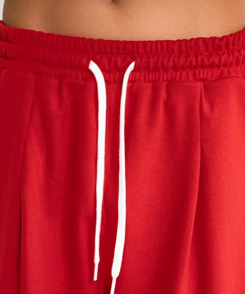 PHYSICAL GARMENTS（フィジカルガーメンツ）の「P1148 ワイドハーフショートパンツ_5部[レッド]（その他パンツ・メンズ・その他・XX-LARGE/LARGE）」の5枚目の写真