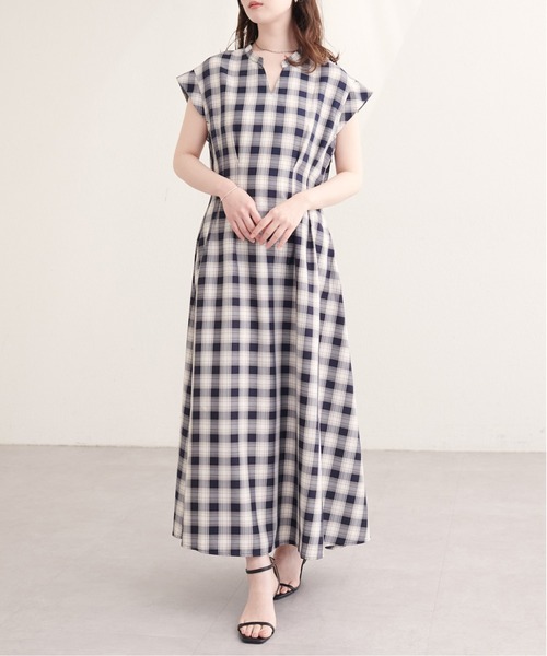natural couture（ナチュラルクチュール）の「フロントタックスキッパーワンピース（ワンピース・レディース・ライトベージュ/ブラック/その他1/その他2/その他3・MEDIUM/LARGE）」の22枚目の写真