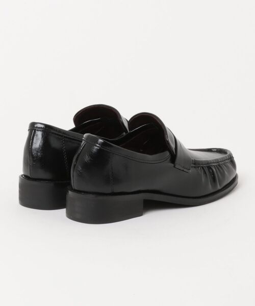 LAULEN(ローレン)の「low heel gathered loafers /ローヒールギャザーローファー(ローファー・レディース・ブラック・24cm/23cm/25cm)」の3枚目の写真