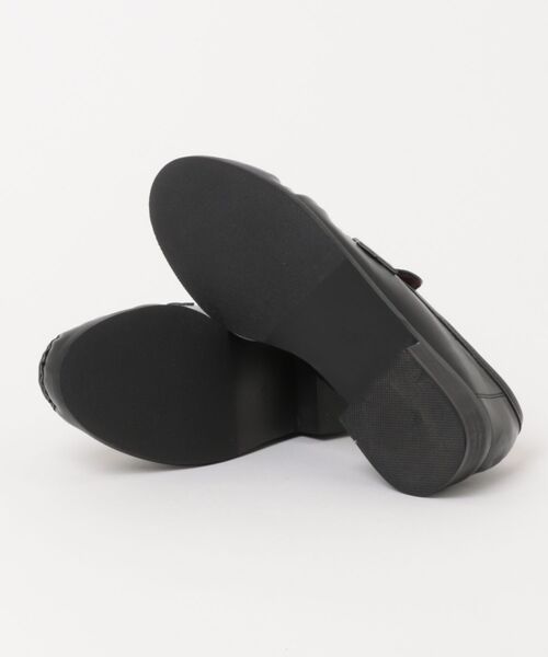 LAULEN(ローレン)の「low heel gathered loafers /ローヒールギャザーローファー(ローファー・レディース・ブラック・24cm/23cm/25cm)」の2枚目の写真