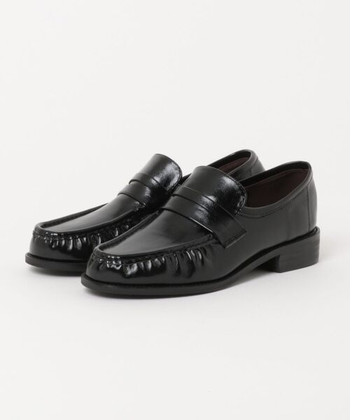 LAULEN(ローレン)の「low heel gathered loafers /ローヒールギャザーローファー(ローファー・レディース・ブラック・24cm/23cm/25cm)」の11枚目の写真