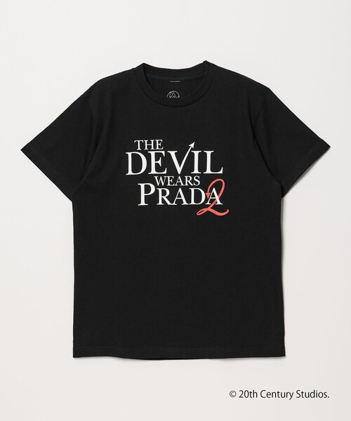 BEAUTY&YOUTH UNITED ARROWS(ビューティーアンドユースユナイテッドアローズ)の「【別注】<プラダを着た悪魔2> プリント Tシャツ(Tシャツ/カットソー・レディース・その他2/その他1/ブラック・FREE)」の2枚目の写真
