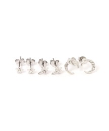 LAKOLE | クレセントスターピアス2点セット / 663516(ピアス（両耳用）)