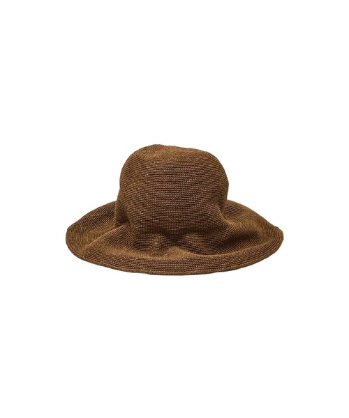 ROSE BUD(ローズバッド)の「(odds)PLAIN RIBBON HAT 26(ハット・レディース・ベージュ/ブラウン・ONE SIZE)」の8枚目の写真