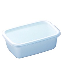 GEORGE'S（ジョージズ）の「野田琺瑯 レクタングル深型 シール蓋付 Mサイズ（キッチンツール）」