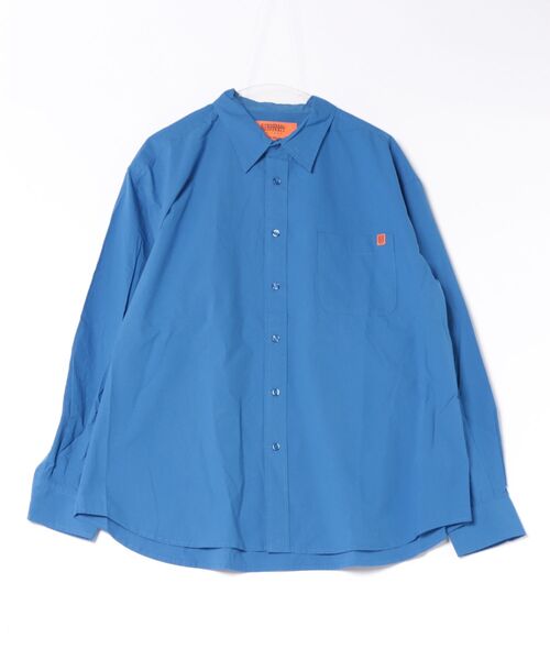 ARCHIVER(アーカイバ)の「【72】【it】【UNIVERSAL OVERALL】BROAD regular L/S ST(シャツ/ブラウス・メンズ・ブルー系・LARGE)」の1枚目の写真