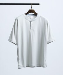 サカリバ レイヤード ヘンリーネック Tシャツ