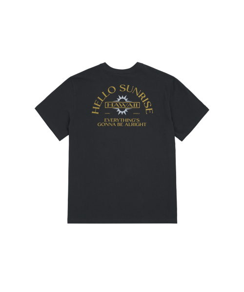 HELLO SUNRISE（ハローサンライズ）の「HAWAII Arch Logo Tee_Charcoal（Tシャツ/カットソー・レディース・その他・SMALL/MEDIUM/LARGE/X-LARGE）」の2枚目の写真