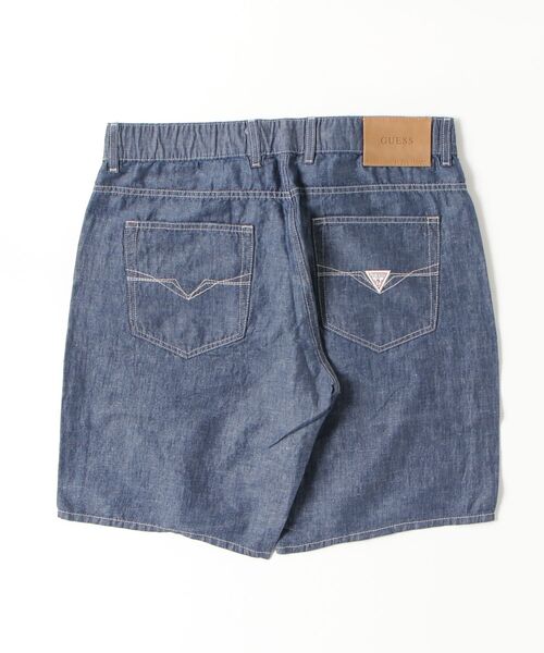 Guess(ゲス)の「JEROME Short パンツ ショーツ デニムパンツ(デニムパンツ・メンズ・ダークインディゴブルー・33inch/31inch/30inch/29inch/28inch)」の6枚目の写真