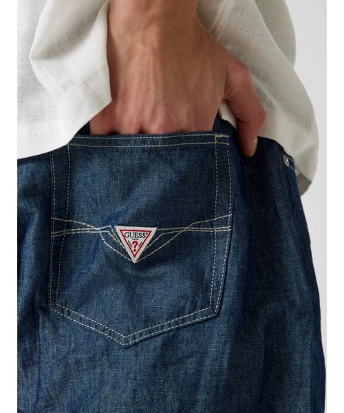 Guess(ゲス)の「JEROME Short パンツ ショーツ デニムパンツ(デニムパンツ・メンズ・ダークインディゴブルー・33inch/31inch/30inch/29inch/28inch)」の3枚目の写真