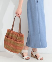 SHOO・LA・RUE | 雑材シートボーダートート(トートバッグ)