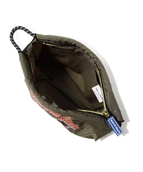 Ball&Chain（ボールアンドチェーン）の「Ball&Chain(ボールアンドチェーン) MIRROR.BALL BEAR/POUCH（エコバッグ/サブバッグ・レディース・チャコールグレー/ブラック・F）」の8枚目の写真