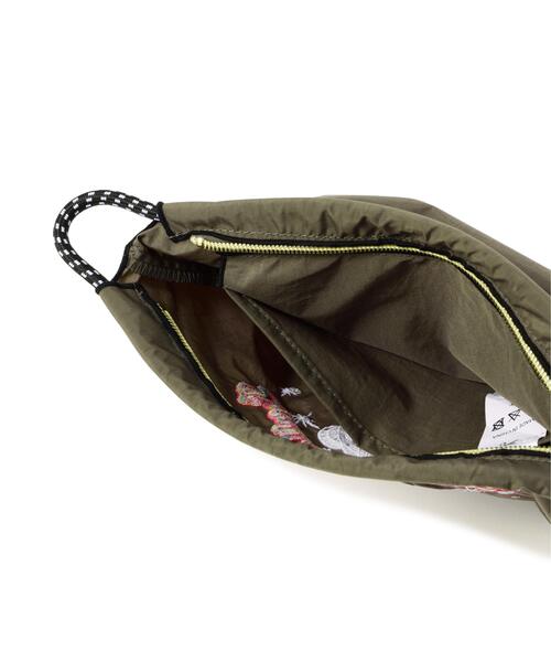 Ball&Chain（ボールアンドチェーン）の「Ball&Chain(ボールアンドチェーン) MIRROR.BALL BEAR/POUCH（エコバッグ/サブバッグ・レディース・チャコールグレー/ブラック・F）」の3枚目の写真