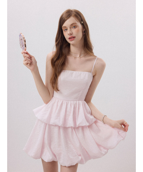 SINCETHEN(シンスゼン)の「ベイビーバルーンティアードミニワンピース(ワンピース・レディース・その他・LARGE/MEDIUM/SMALL)」の15枚目の写真