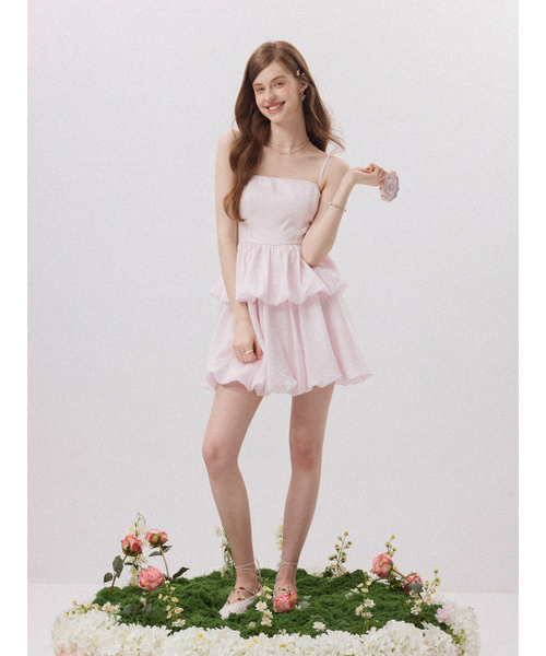 SINCETHEN(シンスゼン)の「ベイビーバルーンティアードミニワンピース(ワンピース・レディース・その他・LARGE/MEDIUM/SMALL)」の17枚目の写真