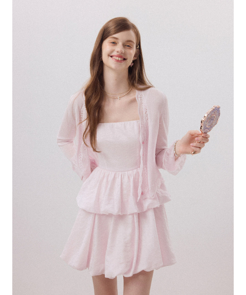 SINCETHEN(シンスゼン)の「ベイビーバルーンティアードミニワンピース(ワンピース・レディース・その他・LARGE/MEDIUM/SMALL)」の11枚目の写真