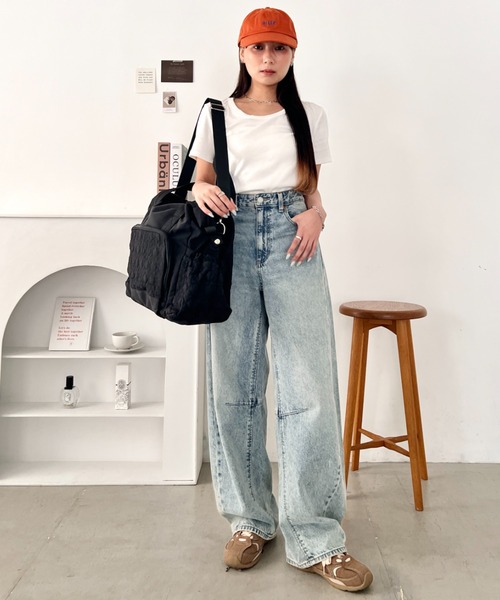 wears(ウェアーズ)の「【大容量・多収納】キルティング2wayボストンバッグ マザーズバッグ(ボストンバッグ・レディース・アイボリー/ベージュ/ブラック/ピンク・FREE)」の22枚目の写真