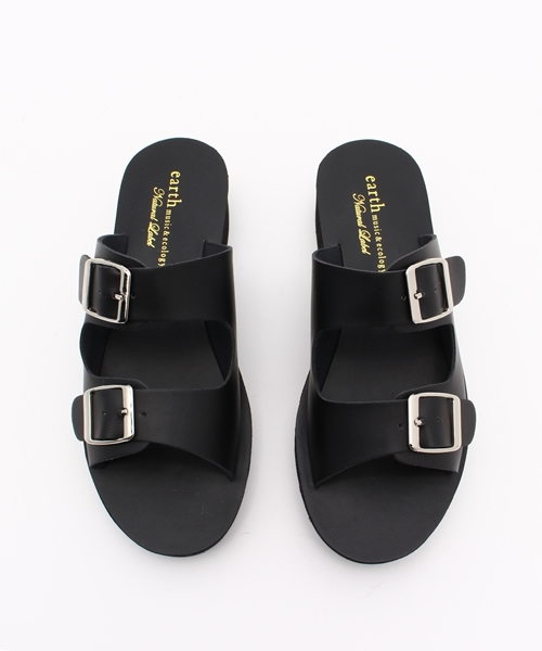 earth music&ecology（アースミュージックアンドエコロジー）の「【2016Summer】ツーベルトスポーツサンダル（サンダル・レディース・ブラウン/ホワイト/ブラック・23.5cm/24.5cm/23cm/24cm/22.5cm）」の8枚目の写真