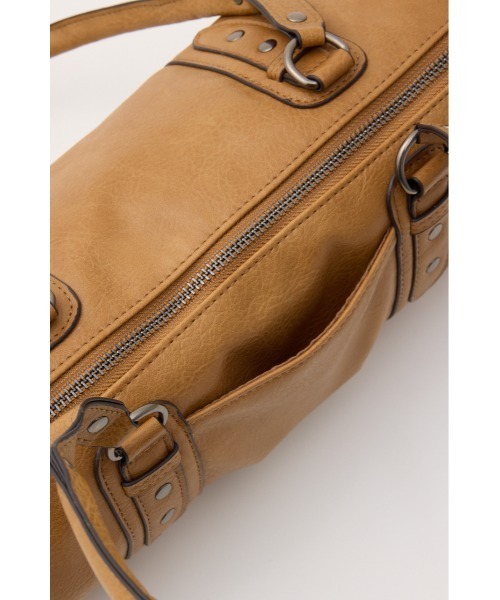 SLY（スライ）の「TUBE BOSTON BAG チューブボストンバッグ（ハンドバッグ・レディース・ブラック/キャメル/バーガンディー・FREE）」の11枚目の写真