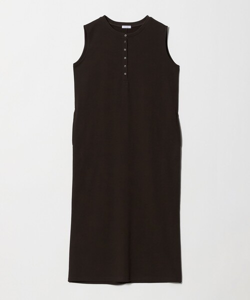 A DAY IN THE LIFE UNITED ARROWS(アデイインザライフユナイテッドアローズ)の「カット ヘンリーネックワンピース <A DAY IN THE LIFE>(ワンピース・レディース・ダークブラウン/ネイビー/ダークグレー・FREE)」の16枚目の写真