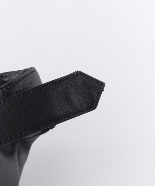 Schott(ショット)の「Schott/ショット RIDERS BODY BAG ライダースボディバッグ 本革 牛革 レザー メンズ 2026年 夏 夏服(ボディバッグ/ウエストポーチ・メンズ・ブラック・FREE)」の10枚目の写真