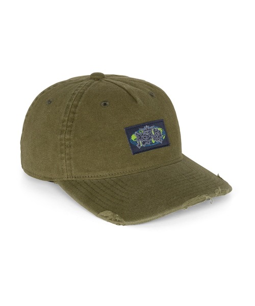 RIPNDIP(リップンディップ)の「WORLDWIDE MADNESS SNAPBACK(キャップ・メンズ・オリーブ・FREE)」の3枚目の写真